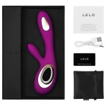 LELO Soraya Wave - akkus, bólogató csiklókaros vibrátor (lila)