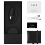 LELO Tiani Duo - akkus, szilikon párvibrátor (fekete)
