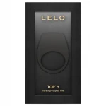 LELO Tor 3 - App-vezérelt vibrációs péniszgyűrű (fekete)