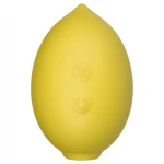 Lemon Squeeze - citrom formájú csiklószívó vibrátor (sárga)