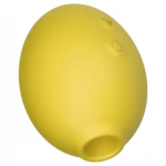 Lemon Squeeze - citrom formájú csiklószívó vibrátor (sárga)