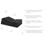 Liberator Wedge/Ramp - 2 db-os szexpárna (fekete)