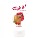 Lick it! - 2in1 ehető síkosító (cseresznye, 50 ml)