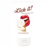 Lick it! - fehércsokis ízű 2in1 ehető síkosító (50 ml)
