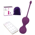 Lonely Winni - hordható app-vezérelt vibrotojás (pink)