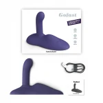 Love to Love GoFast - lökő és csiklóizgató vibrátor tapadókoronggal (kék)