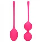 Loveline - súlyozott gésagolyó szett, kegel tréner - 2 részes (pink)