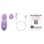 Lovense Ferri Reserve - mágneses, app-vezérelt bugyivibrátor (lila)