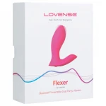 Lovense Flexer - hordható app-vezérelt 2in1 panty vibrátor (pink)