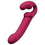 LOVENSE Lapis - app-vezérelt felcsatolható vibrátor pánt nélkül (piros)