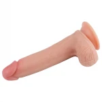 Lovetoy Nature Cock - testszínű kétrétegű élethű dildó (20 cm)