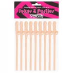 Lovetoy - realisztikus pénisz szívószál (testszínű)