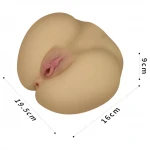 Lovetoy Streetgirl's - női torzó maszturbátor műpuncival (testszínű)