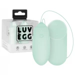 LUV EGG - hordható akkus, rádiós vibrotojás (zöld)