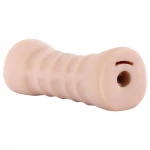 M for Men Ashley - vibráló műpunci maszturbátor férfiaknak (testszínű)