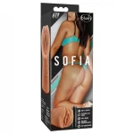 M For Men Sofia - vibrációs műpunci maszturbátor (testszínű)