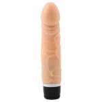 M-Mello Thick Realistic - vastag élethű vibrátor (testszínű) - 19,5 cm
