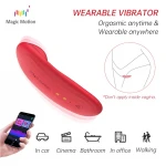Magic Motion Nyx - vízálló csikló vibrátor, csiklóizgató (korall)