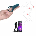 Magic Motion Rise - App-vezérelt vibrációs péniszgyűrű (zöld)