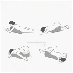 Desirel Magic Pillow - Memóriahabos párna dildótartóval (szürke)
