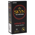 Manix SKYN Intense - latexmentes, gyöngyös felületű óvszer (10 db)