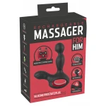 You2Toys Massager - forgó, melegítő prosztata vibrátor (fekete)