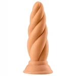 Max & Co Felix - csavaros anál plug - 15 cm (testszínű) 