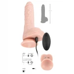 You2Toys - Medical RC - lökő-forgó vibrátor (testszínű)