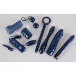 You2Toys - Midnight Blue - vibrátoros készlet (9 részes)