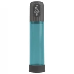 Mister Boner - akkus, automata vákuumos péniszpumpa (kék)