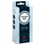 Mister Size vékony óvszer - 60 mm (10 db)