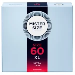 Mister Size vékony óvszer - 60 mm (36 db)