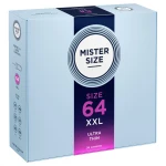 Mister Size vékony óvszer - 64 mm (36 db)