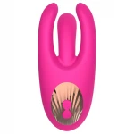 Mroow - akkus, 3 ágú csiklóizgató vibrátor (pink)