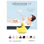 My Duckie 2.0 - vízálló csikló vibrátor, csiklóizgató (pink)