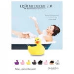 My Duckie Paris 2.0 - vízálló kacsa csikló vibrátor, csiklóizgató (pink)