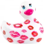 My Duckie Romance 2.0 - vízálló csikló vibrátor, csiklóizgató (fehér-pink)