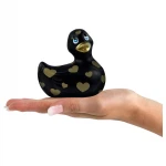 My Duckie Romance 2.0 - csikló vibrátor, csiklóizgató (fekete-arany)