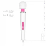 MyMagicWand - erős masszírozó vibrátor (fehér-pink)