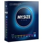 My.Size PRO - egyedi méretű óvszer - 72 mm (3 db)