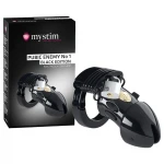 mystim Black Edition PUBIC ENEMY No 1 - elektro pénisz ketrec
