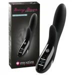 mystim Daring Danny - elektro-stimuláló vibrátor (fekete)