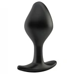 mystim Rocking Force S - elektro anál plug - kicsi (fekete)