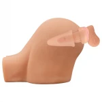 Nature Skin - anál plug és péniszköpeny (testszínű) 