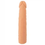 Nature Skin - hosszabbító, vastagító péniszköpeny (24 cm)