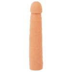 Nature Skin - hosszabbító, vastagító péniszköpeny (24 cm)
