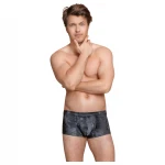 NEK - kígyóbőr mintás boxer (fekete)