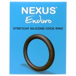 Nexus Enduro - rugalmas szilikon péniszgyűrű (fekete)