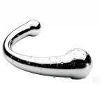 NJOY Pure Wand - anál horog dildó (ezüst)