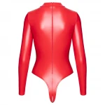 Noir - fényes hatású body (piros)